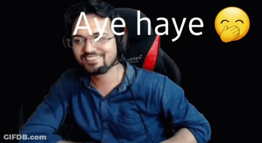 Aye Haye Mayur Gaming Smile GIF