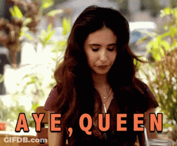 Aye Queen Crazy Ex Girlfriend Gabrielle Ruiz GIF