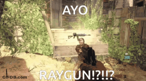 Ayo Raygun Video Game GIF