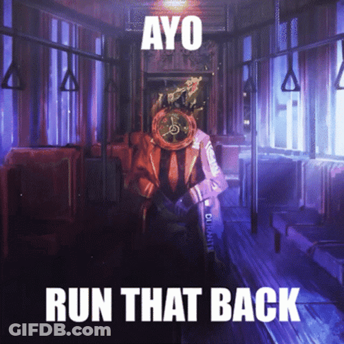 Ayo Run It Back GIF