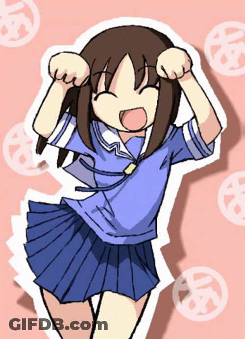 Ayumu Kasuga Dancing Caramelldansen GIF