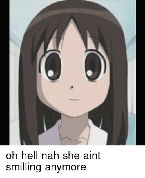 Ayumu Kasuga Oh Hell Nah Aint Smiling GIF