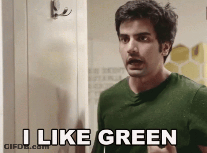 Ayush Mehra I Like Green GIF