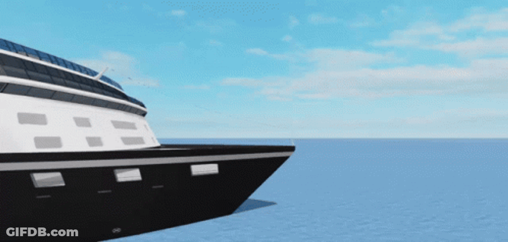 Azamara Animated Roblox Cruise Ship GIF