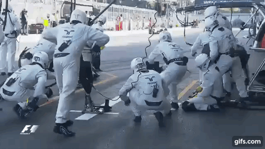 Azerbaijan Formula One Pitstop GIF