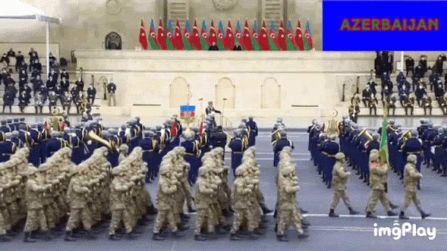 Azerbaijan Independence Army Soldiers GIF