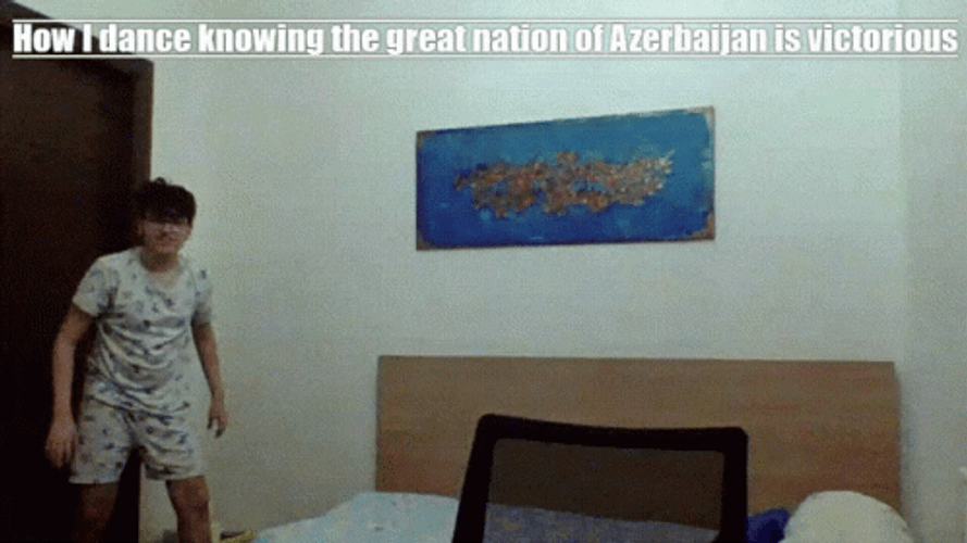 Azerbaijan Victorious Dance GIF