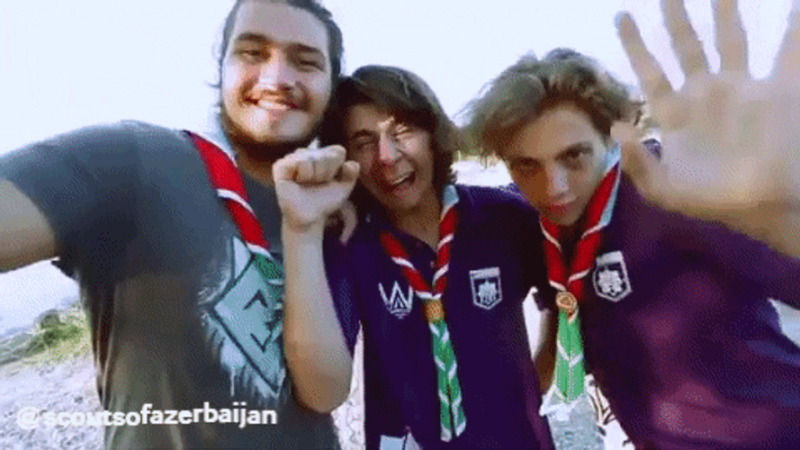 Azerbaijan Youth Scouts Kayak GIF