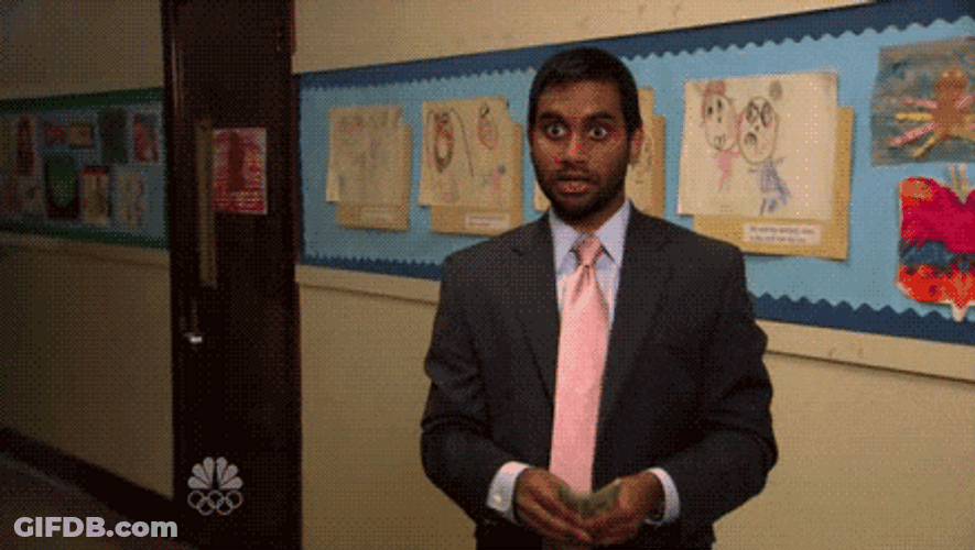Aziz Ansari High Ballin Meme GIF