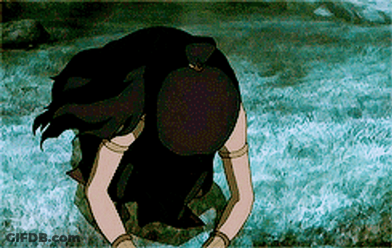 Azula Avatar Bow Down Knee GIF