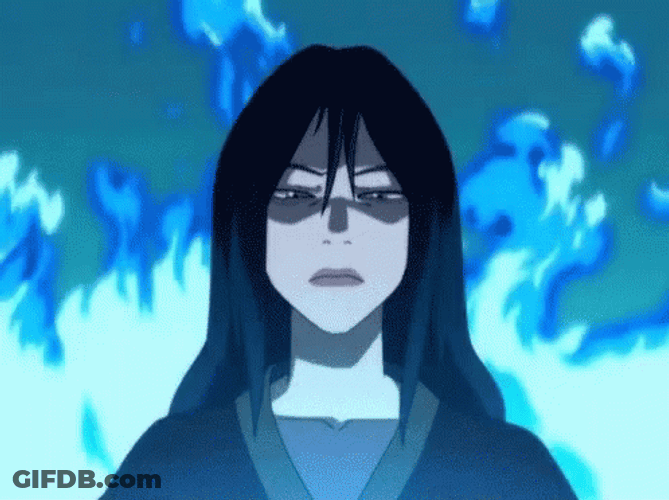 Azula Queen Fire Nation Burning GIF