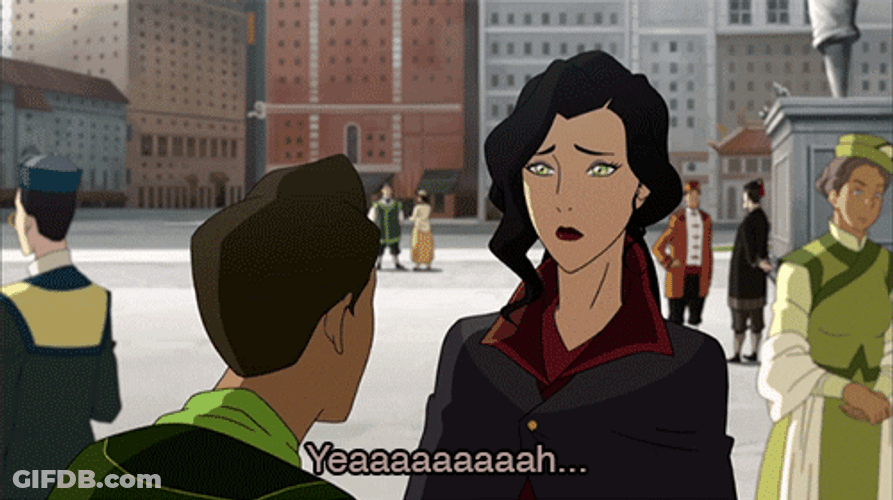 Azula Yeah Worried Legend Of Korra GIF