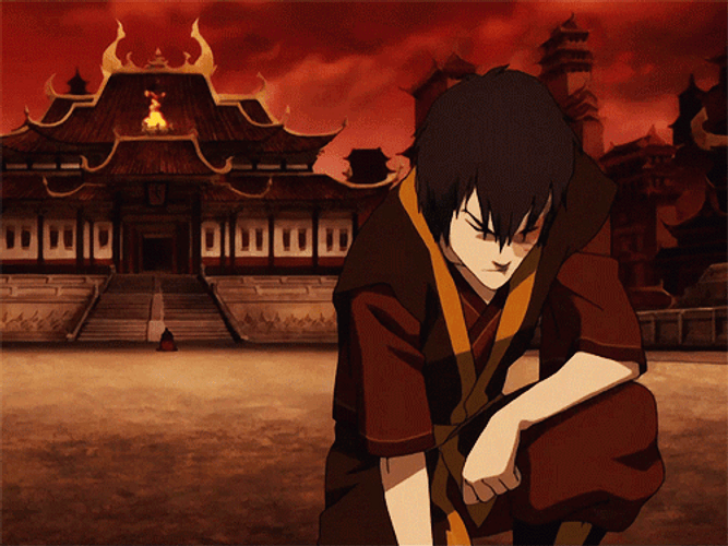 Azula Zuko Standing Up Fire Nation GIF