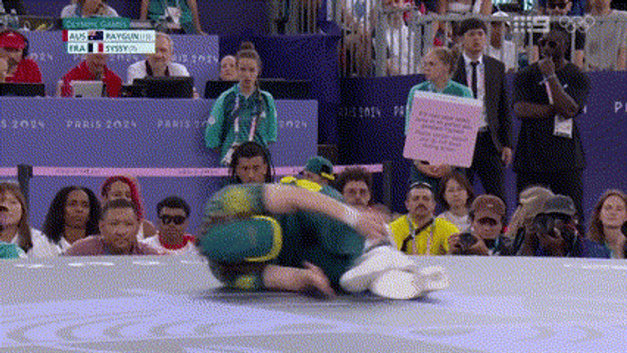 B-Girl Raygun Weird Break Dance GIF