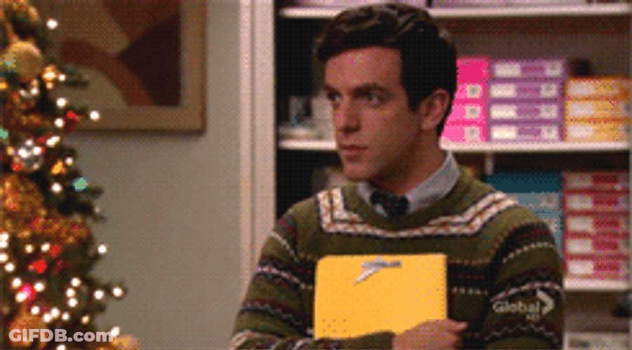 B. J. Novak Pointing GIF
