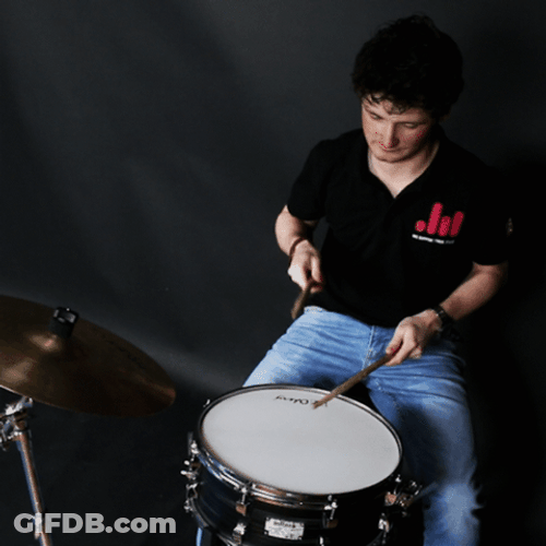 Ba Dum Tss Joke Drums GIF