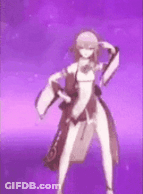 Baal Raiden Shogun Dancing GIF