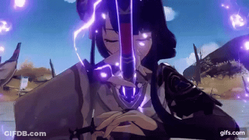 Baal Raiden Shogun GIF