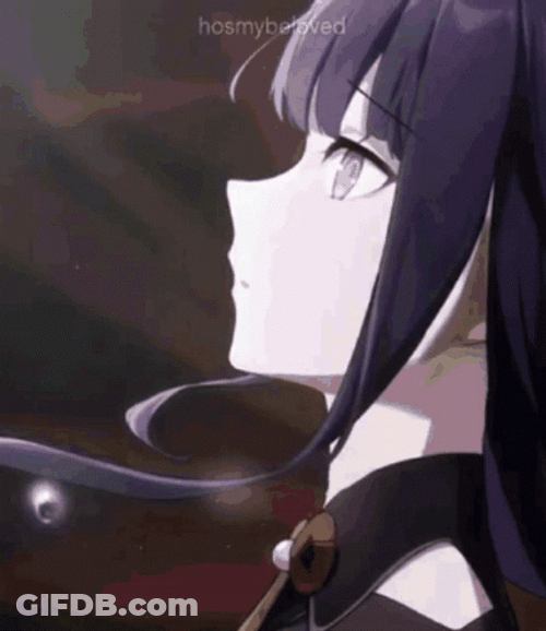 Baal Raiden Shogun Image Compilation GIF