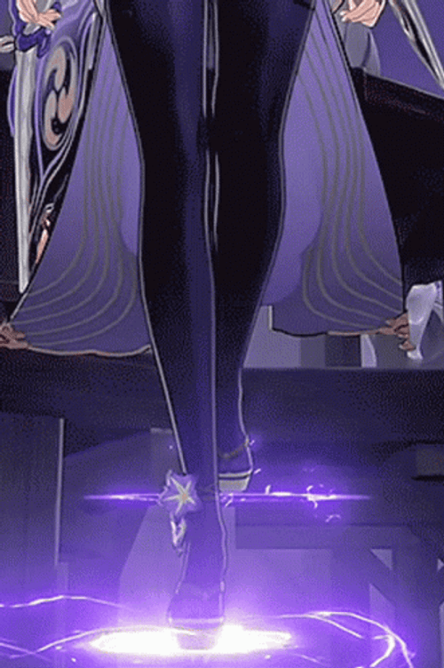 Baal Slow Motion Arrival Genshin Impact GIF