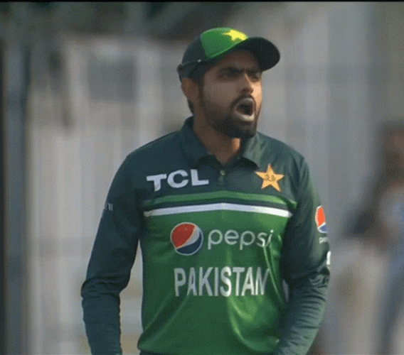 Babar Azam Angry Pakistan Team Captain GIF