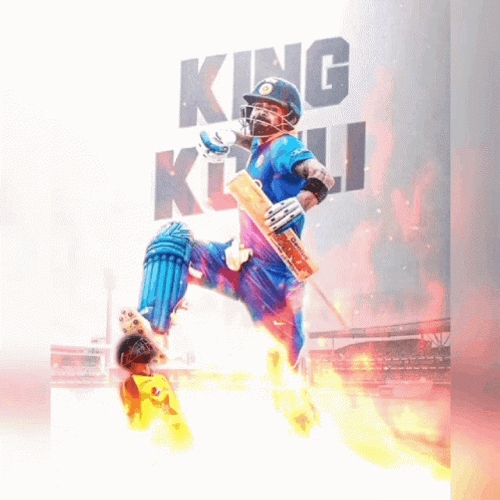 Babar Azam King Kholi Fire GIF