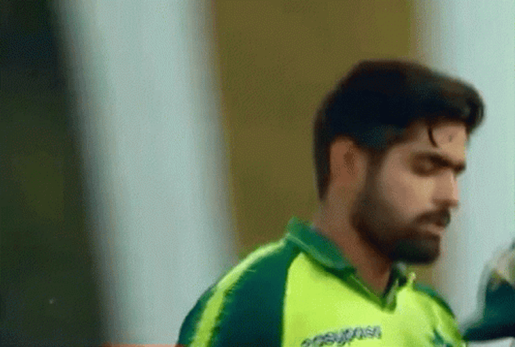 Babar Azam Kiss Century Cricket GIF