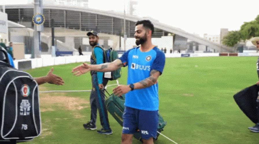 Babar Azam & Virat Kohli Pakistan India GIF