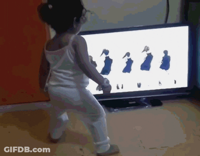 Babay Copy Dance From Television GIF