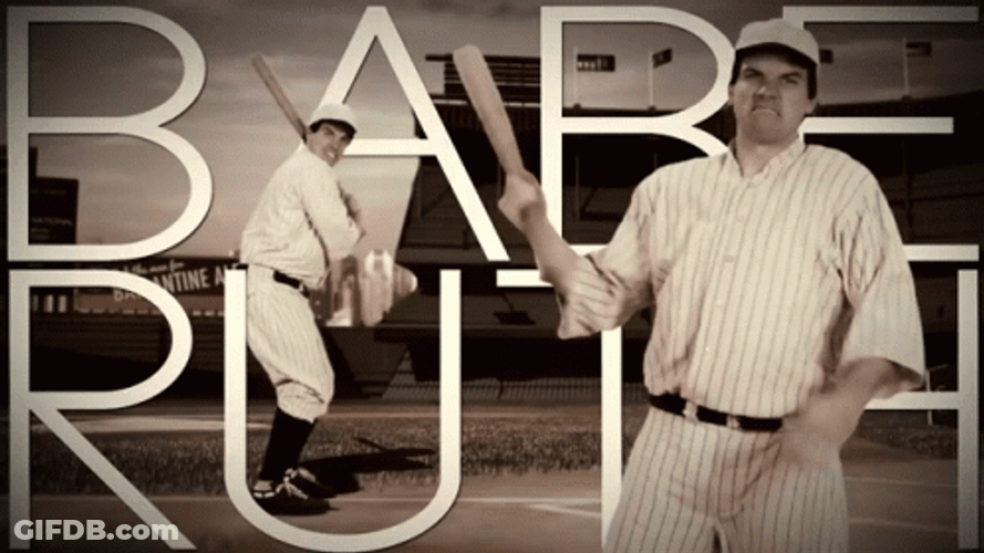 Babe Ruth Epic Rap Battles GIF