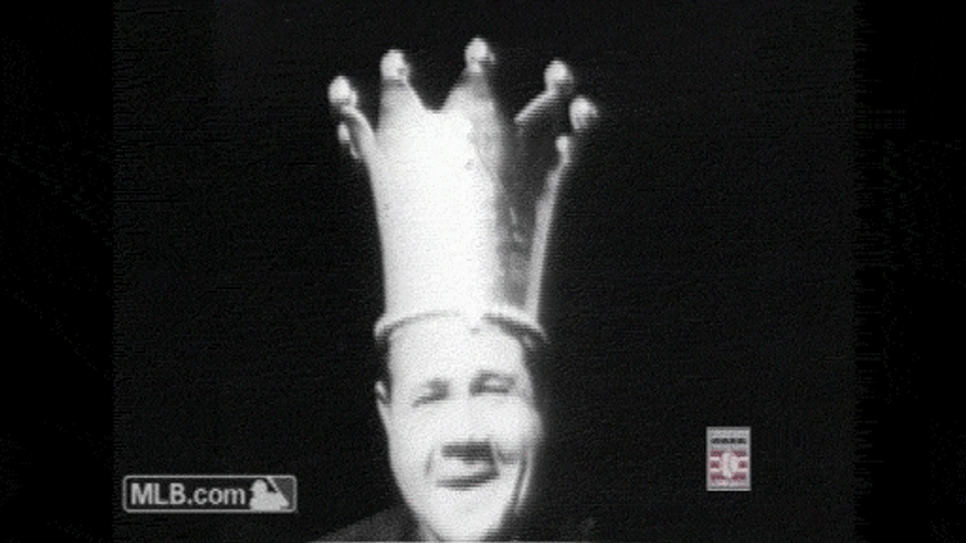 Babe Ruth King New York Yankees GIF