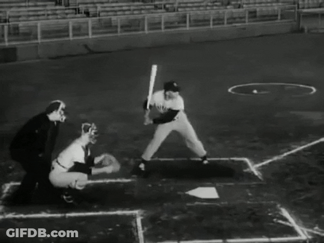 Babe Ruth Mickey Mantle GIF