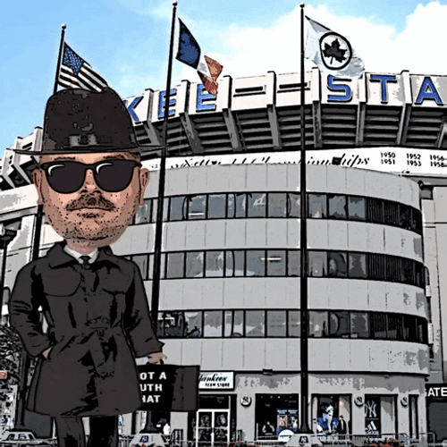 Babe Ruth Yankee Stadium GIF