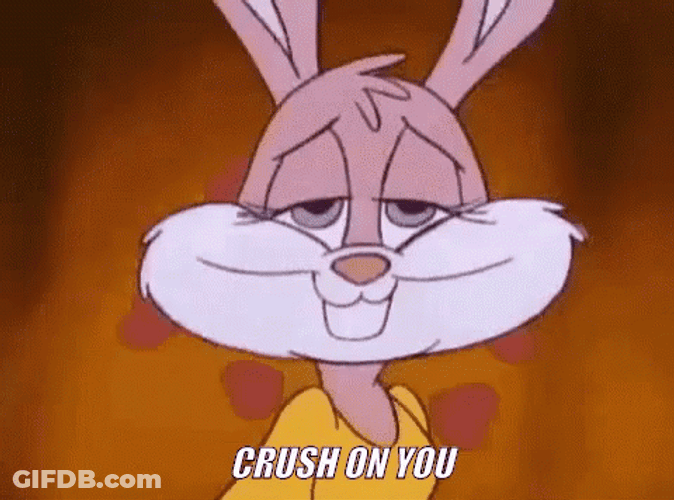 Babs Bunny Crush On You GIF