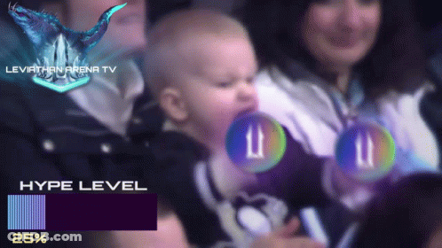 Baby Blowing Soap Bubbles Hype Level 25% GIF