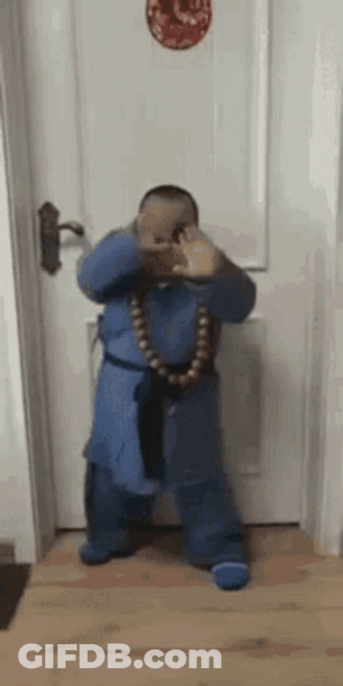 Baby Boy Kung Fu GIF