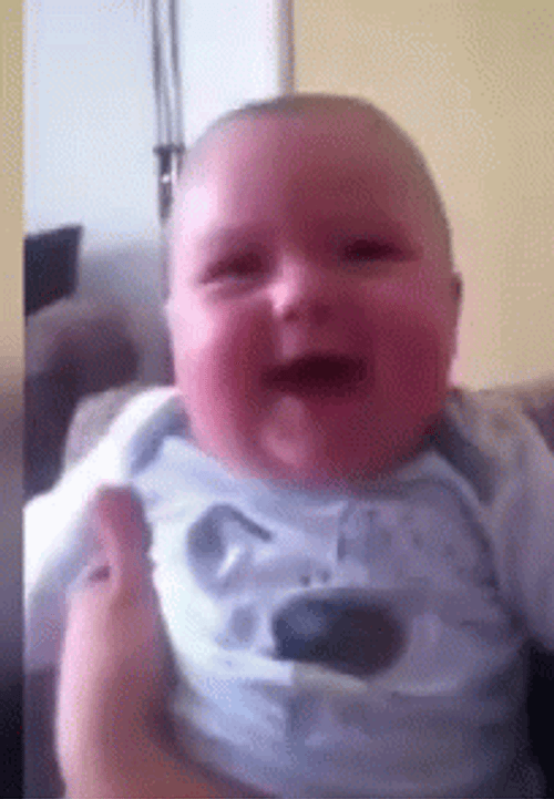 Baby Boy Laughing GIF