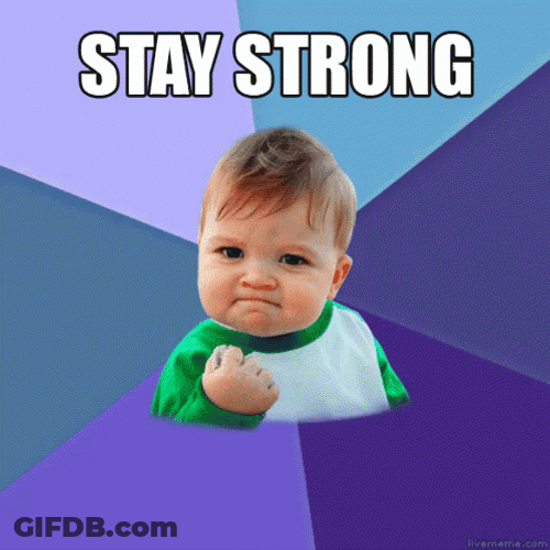 Baby Boy Stay Strong Power GIF