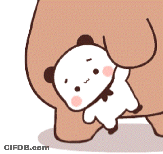 Baby Bubu Carry By Dudu GIF