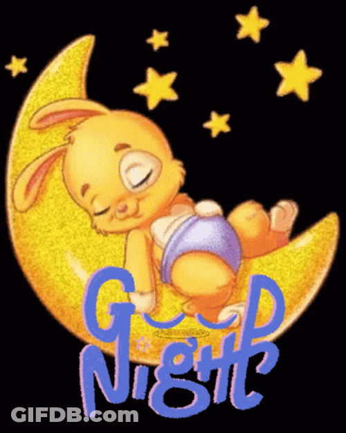 Baby Bunny Nighty Night GIF
