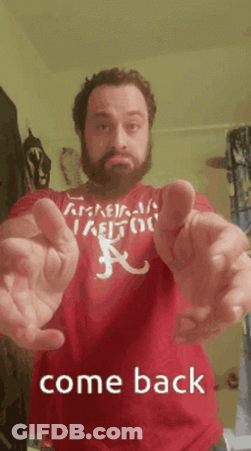Baby Come Back I'll Give You Hug GIF