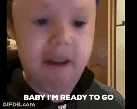 Baby Crying Baby I'm Ready To Go GIF