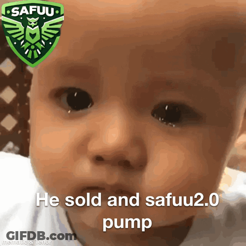 Baby Crying He Sold And Safuu 2.0 Pump GIF