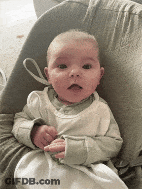 Baby Crying In Crib Rainbow Mix Morge GIF