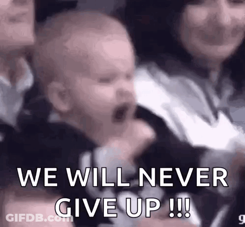 Baby Crying In Crowd GIF