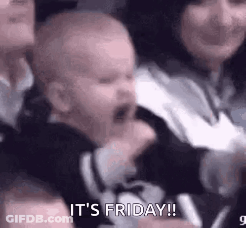 Baby Crying In Crowd GIF
