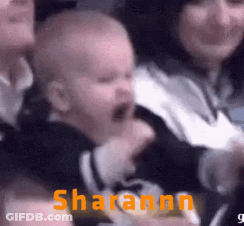 Baby Crying In Crowd Sharannn GIF