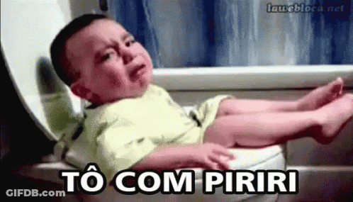 Baby Crying On Toilet Saying To Com Piriri GIF