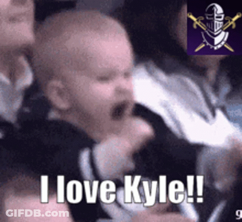 Baby Crying Says I Love Kyle GIF