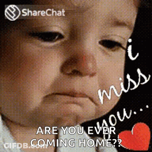 Baby Crying With Are You Ever Coming Home GIF